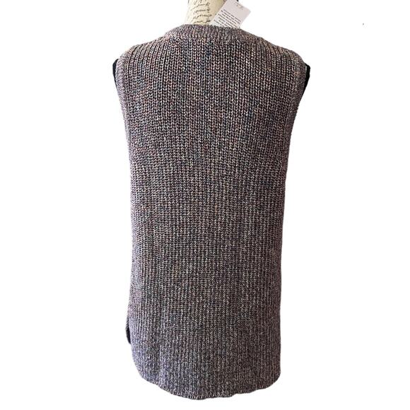 Ella Moss Multicolor Sweater Tank Top Size Extra Large NWT - Picture 2 of 2
